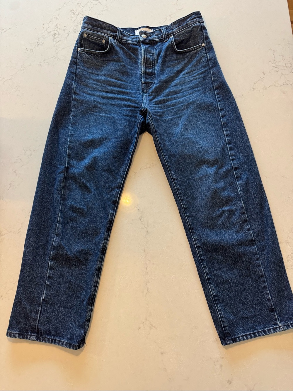 Madewell Women’s Pieced Barrel Jeans